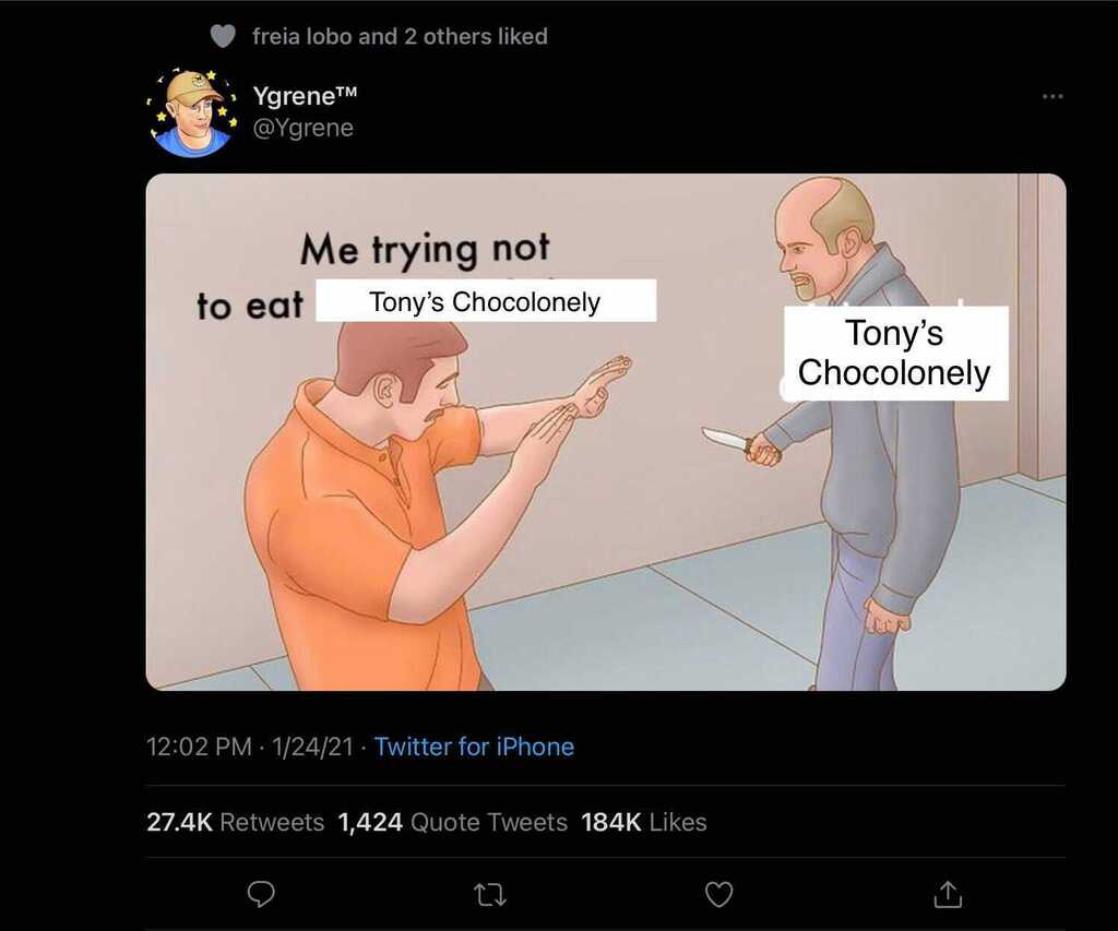 Tony's Chocolonely Meme